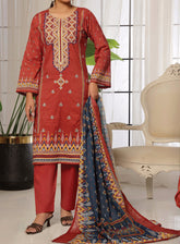 Pehchaan By Pakdaman Chikankari Lawn 3 Piece Unstitched Suit PDF25RC&E D-CL-481